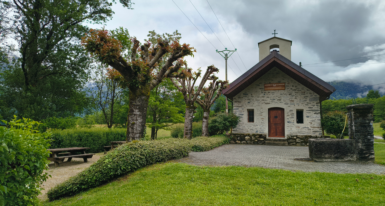 Photo de la chapelle Notre Dame de la Salette de Saint Alban d'Hurtières